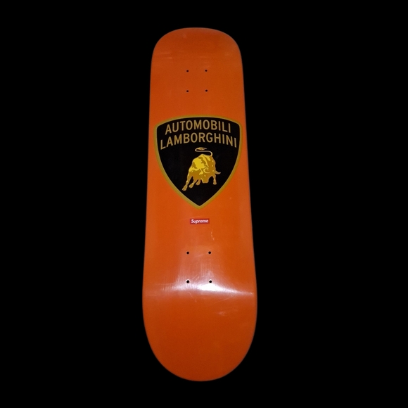 Supreme Other - Supreme Lamborghini Skateboard Orange